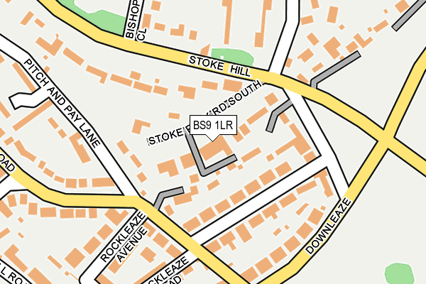 BS9 1LR map - OS OpenMap – Local (Ordnance Survey)