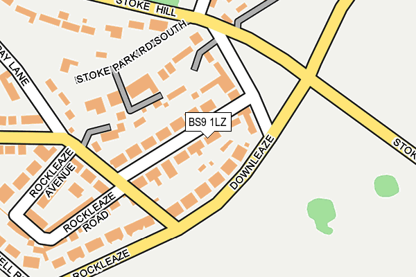 BS9 1LZ map - OS OpenMap – Local (Ordnance Survey)