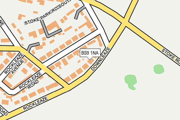 BS9 1NA map - OS OpenMap – Local (Ordnance Survey)