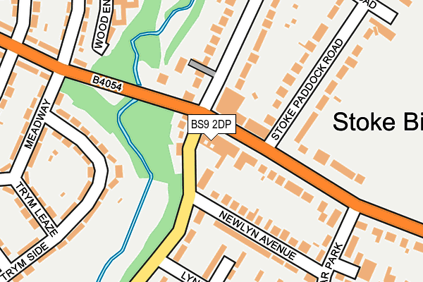 BS9 2DP map - OS OpenMap – Local (Ordnance Survey)
