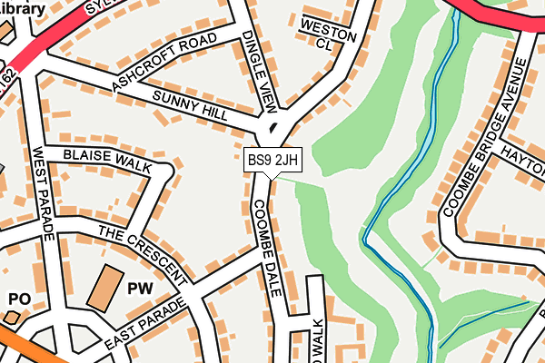 BS9 2JH map - OS OpenMap – Local (Ordnance Survey)