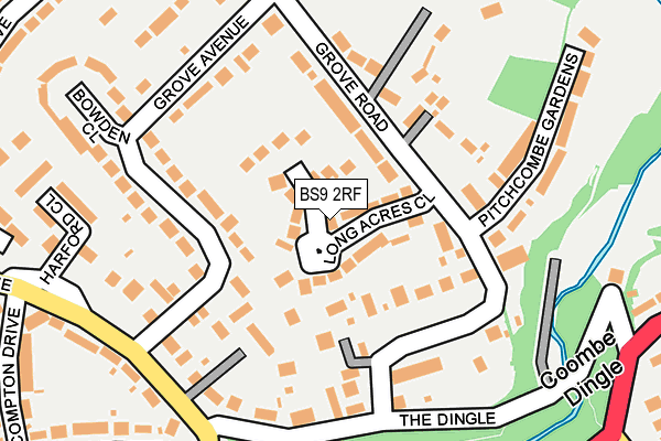 Map of BRISTOL MEDICAL PRO LIMITED at local scale
