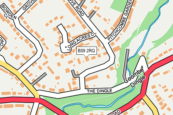 BS9 2RQ map - OS OpenMap – Local (Ordnance Survey)