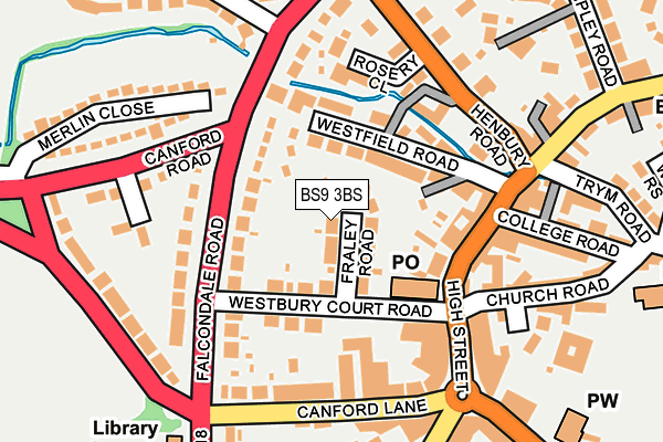 BS9 3BS map - OS OpenMap – Local (Ordnance Survey)
