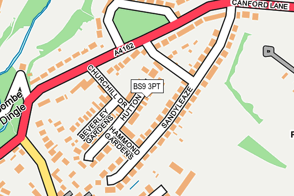 BS9 3PT map - OS OpenMap – Local (Ordnance Survey)