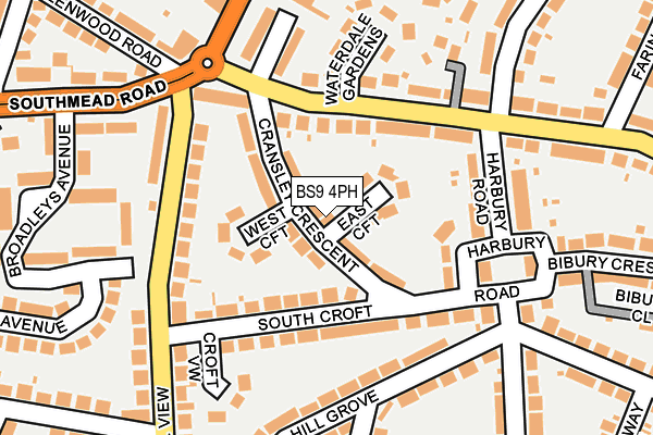 BS9 4PH map - OS OpenMap – Local (Ordnance Survey)