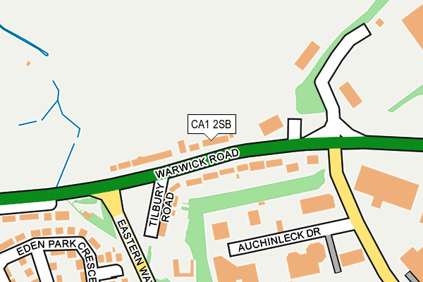 CA1 2SB map - OS OpenMap – Local (Ordnance Survey)