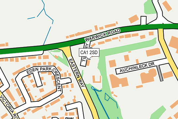 CA1 2SD map - OS OpenMap – Local (Ordnance Survey)