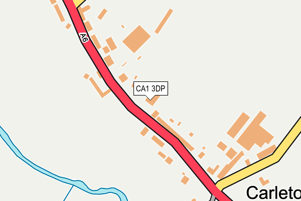 CA1 3DP map - OS OpenMap – Local (Ordnance Survey)