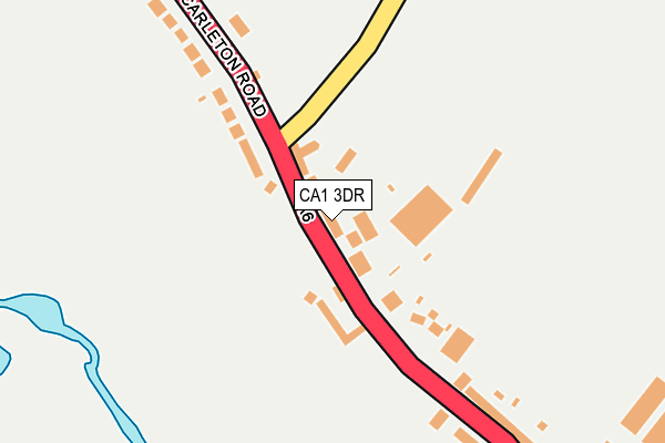 CA1 3DR map - OS OpenMap – Local (Ordnance Survey)