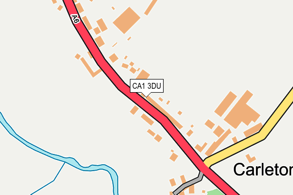 CA1 3DU map - OS OpenMap – Local (Ordnance Survey)