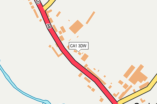 CA1 3DW map - OS OpenMap – Local (Ordnance Survey)