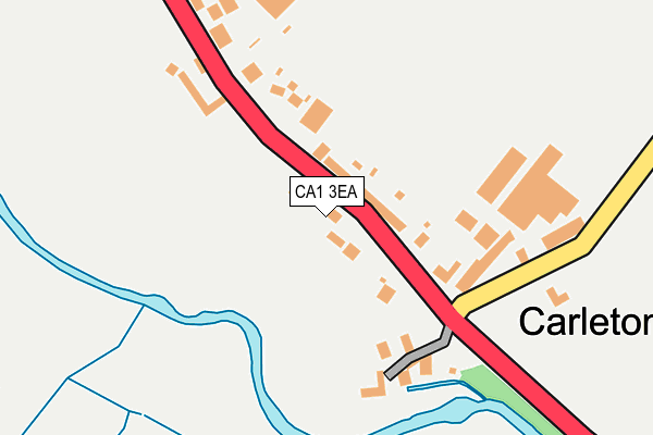 CA1 3EA map - OS OpenMap – Local (Ordnance Survey)