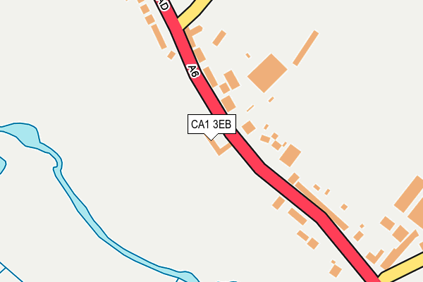 CA1 3EB map - OS OpenMap – Local (Ordnance Survey)