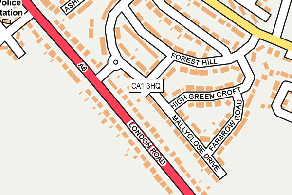 CA1 3HQ map - OS OpenMap – Local (Ordnance Survey)