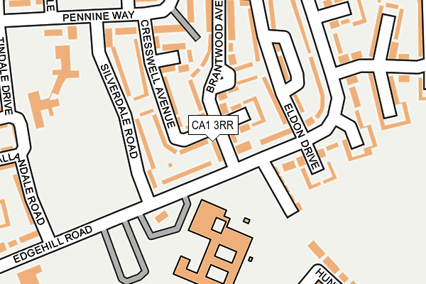 CA1 3RR map - OS OpenMap – Local (Ordnance Survey)