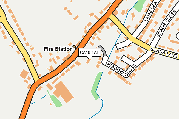 CA10 1AL map - OS OpenMap – Local (Ordnance Survey)