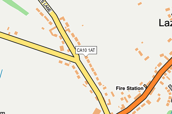 CA10 1AT map - OS OpenMap – Local (Ordnance Survey)