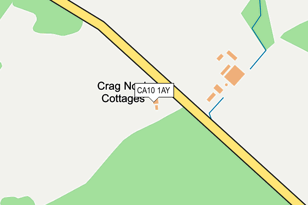 CA10 1AY map - OS OpenMap – Local (Ordnance Survey)