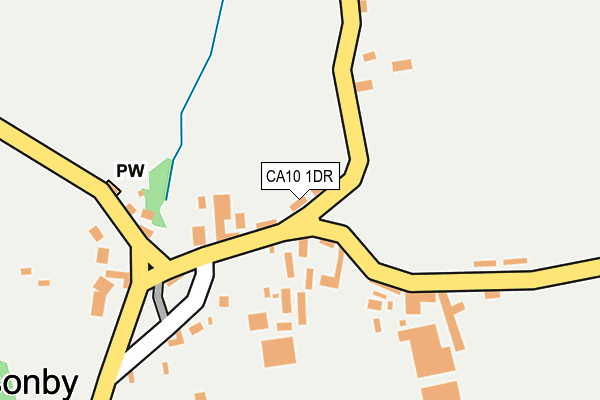 CA10 1DR map - OS OpenMap – Local (Ordnance Survey)