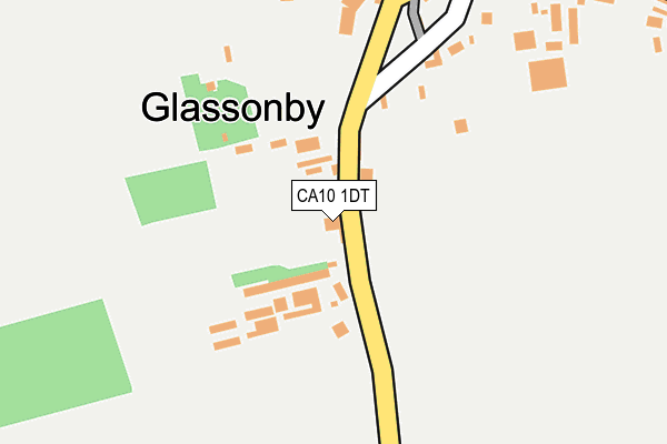 CA10 1DT map - OS OpenMap – Local (Ordnance Survey)