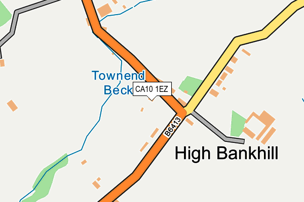 CA10 1EZ map - OS OpenMap – Local (Ordnance Survey)