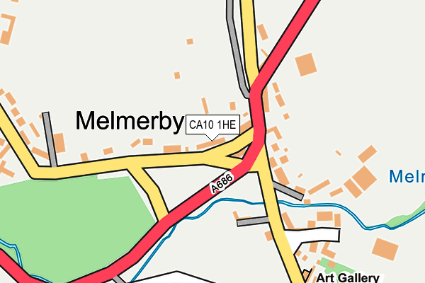 CA10 1HE map - OS OpenMap – Local (Ordnance Survey)