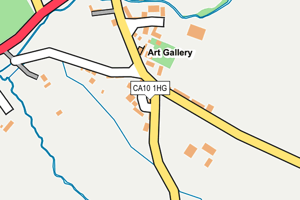 CA10 1HG map - OS OpenMap – Local (Ordnance Survey)