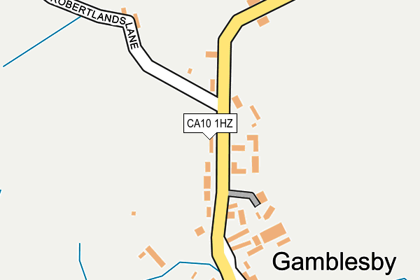 CA10 1HZ map - OS OpenMap – Local (Ordnance Survey)
