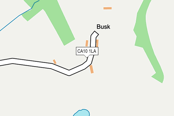 CA10 1LA map - OS OpenMap – Local (Ordnance Survey)