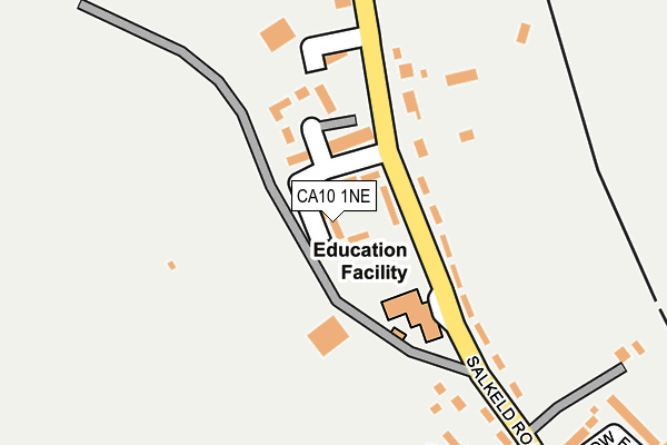 CA10 1NE map - OS OpenMap – Local (Ordnance Survey)