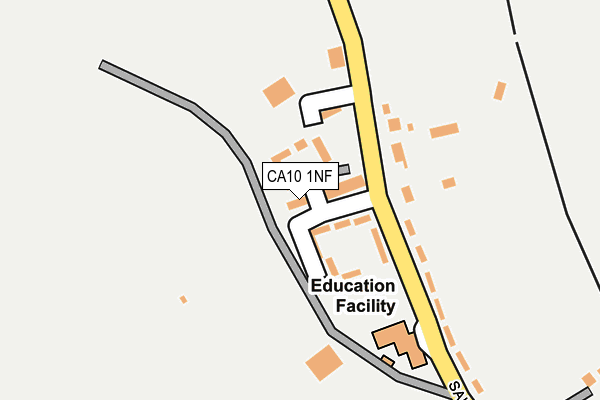 CA10 1NF map - OS OpenMap – Local (Ordnance Survey)