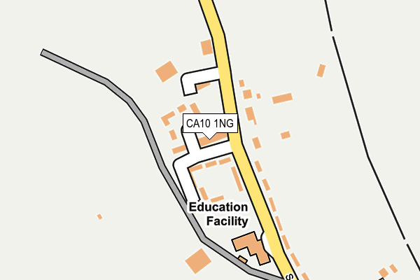 CA10 1NG map - OS OpenMap – Local (Ordnance Survey)