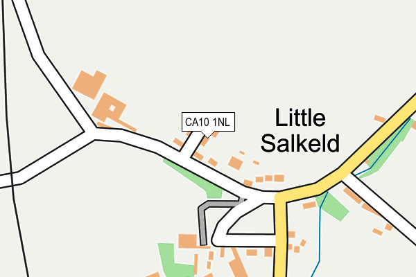 CA10 1NL map - OS OpenMap – Local (Ordnance Survey)