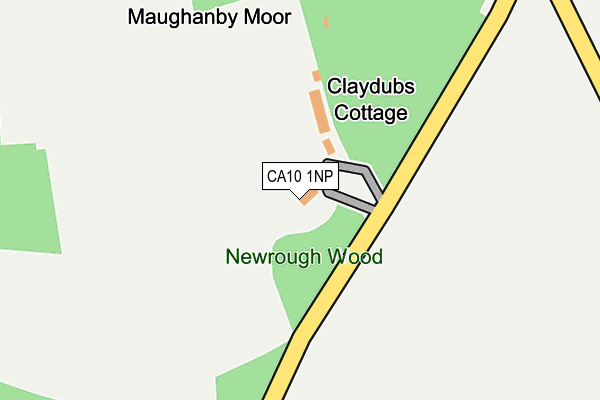 CA10 1NP map - OS OpenMap – Local (Ordnance Survey)