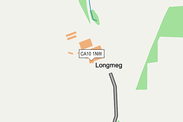 CA10 1NW map - OS OpenMap – Local (Ordnance Survey)