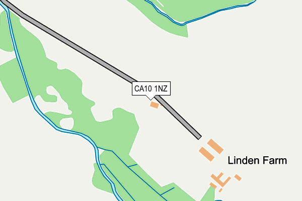 CA10 1NZ map - OS OpenMap – Local (Ordnance Survey)