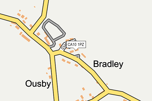 CA10 1PZ map - OS OpenMap – Local (Ordnance Survey)