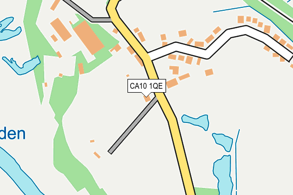 CA10 1QE map - OS OpenMap – Local (Ordnance Survey)