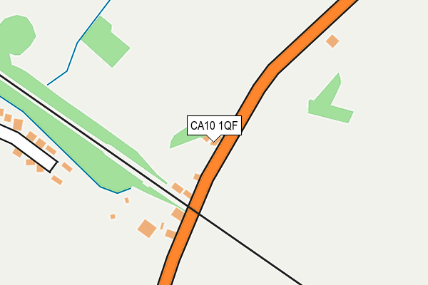 CA10 1QF map - OS OpenMap – Local (Ordnance Survey)