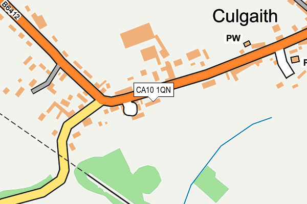 CA10 1QN map - OS OpenMap – Local (Ordnance Survey)