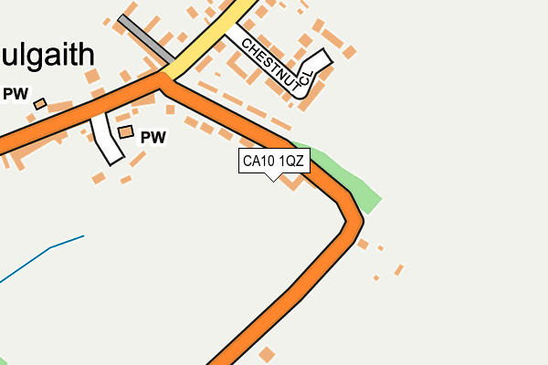 CA10 1QZ map - OS OpenMap – Local (Ordnance Survey)