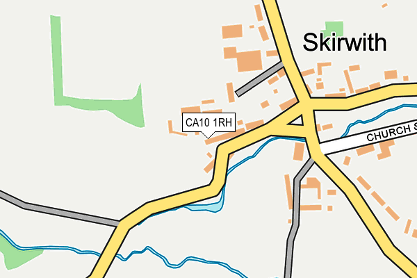 CA10 1RH map - OS OpenMap – Local (Ordnance Survey)