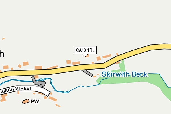 CA10 1RL map - OS OpenMap – Local (Ordnance Survey)