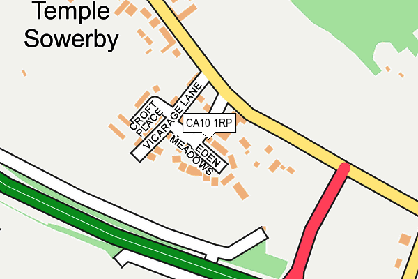 CA10 1RP map - OS OpenMap – Local (Ordnance Survey)