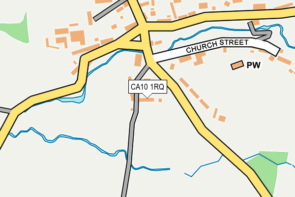 CA10 1RQ map - OS OpenMap – Local (Ordnance Survey)