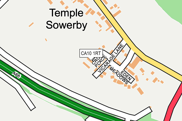 CA10 1RT map - OS OpenMap – Local (Ordnance Survey)