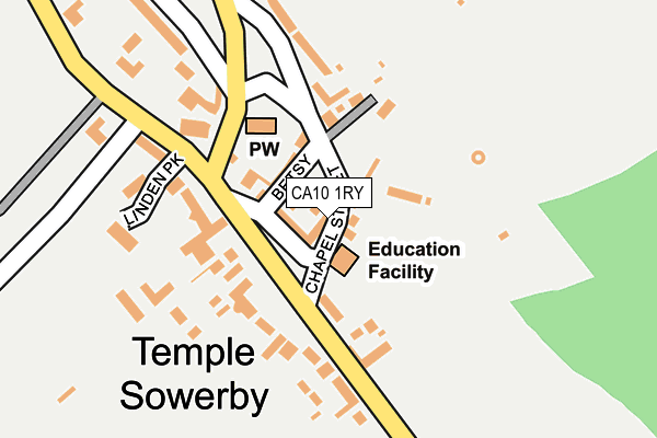 CA10 1RY map - OS OpenMap – Local (Ordnance Survey)