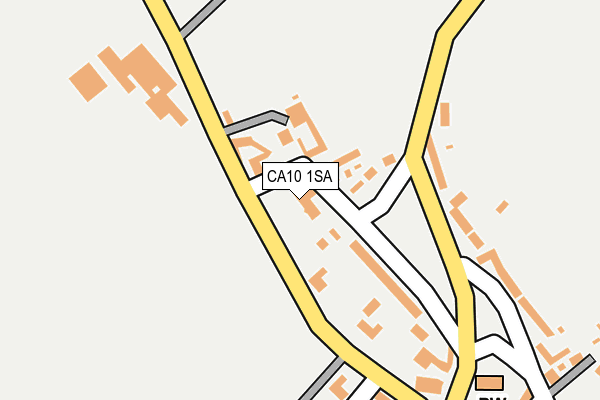 CA10 1SA map - OS OpenMap – Local (Ordnance Survey)