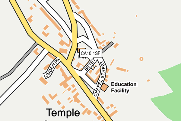 CA10 1SF map - OS OpenMap – Local (Ordnance Survey)